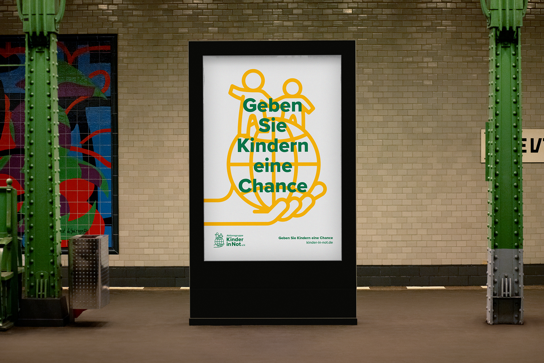 Kinder in Not e.V. Advertising Mockup